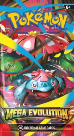 pokémon megaevoluzione - bustina singola 10 carte (ita)