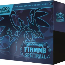 pokémon megaevoluzione fiamme spettrali - set allenatore fuoriclasse (ita)