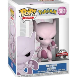 pokémon: mewtwo 9cm - funko pop! 581