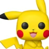 pokémon: pikachu (sitting) 25cm - funko pop! 1268 jumbo