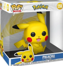 pokémon: pikachu (sitting) 25cm - funko pop! 1268 jumbo
