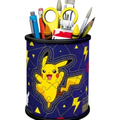 pokémon - portapenne - puzzle 3d