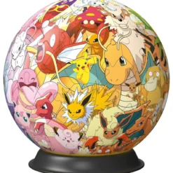 pokémon - puzzle 3d