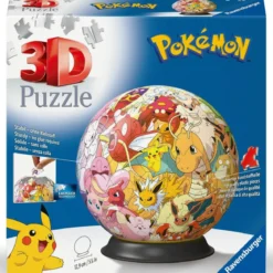 pokémon - puzzle 3d
