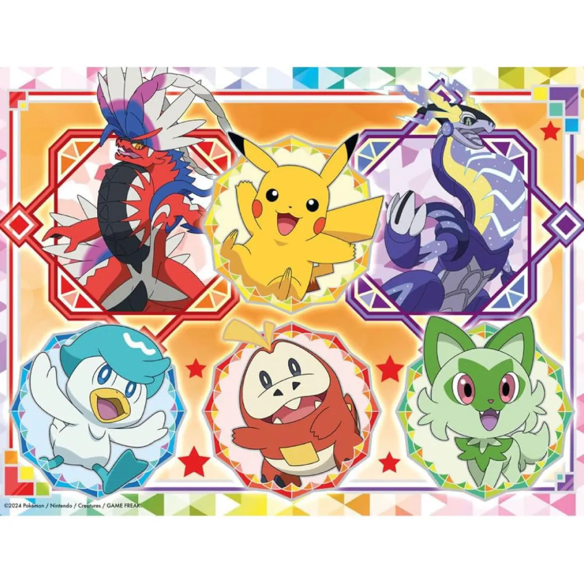pokémon - puzzle 100 pezzi xxl