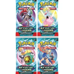 pokémon scarlatto e violetto avventure insieme - bustina singola 10 carte (ita)