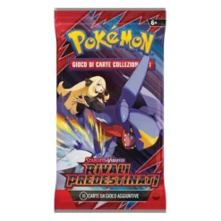 pokémon scarlatto e violetto - rivali predestinati - bustina singola 10 carte (ita)