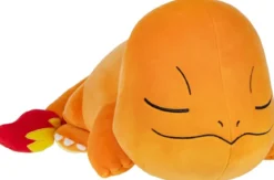pokémon - sleeping charmander - peluche 45cm