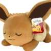 pokémon - sleeping eevee - peluche 45cm