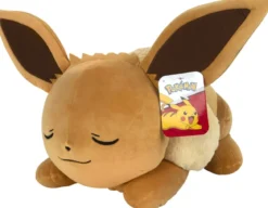 pokémon - sleeping eevee - peluche 45cm