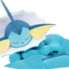 pokémon - sleeping vaporeon - peluche 45cm