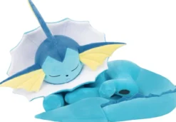pokémon - sleeping vaporeon - peluche 45cm