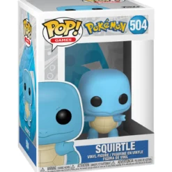 pokémon - squirtle 9cm - funko pop! 504