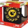pokémon - tazza 460ml - pikachu black icon