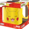 pokémon - tazza 460ml - pikachu face