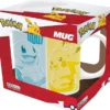 pokémon - tazza 320ml - pikachu & kanto starters