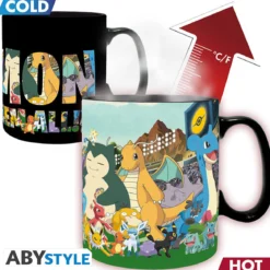 pokémon - tazza termosensibile 460ml - gotta catch 'em all!
