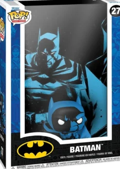 pop comic cover: batman black & blue - funko pop! 27