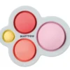 pop-it toy in silicone rosa