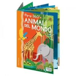 pop up 360 - animali del mondo