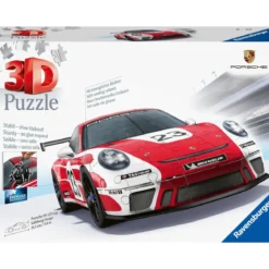 porsche 911 gt3 cup salzburg - puzzle 3d