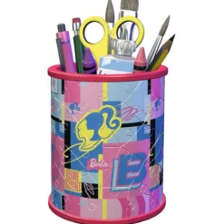 portapenne barbie - puzzle 3d