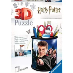 portapenne harry potter - puzzle 3d
