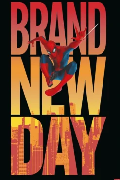 poster marvel - spiderman brand new day 61x91,5 cm
