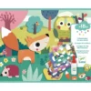 premiers collages - primo collage animali della foresta