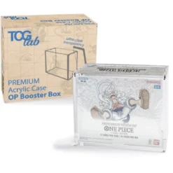 premium case protettivo per one piece booster box magnetico in plexiglass