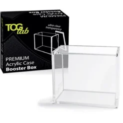 premium case protettivo per pokemon booster box magnetico in plexiglass