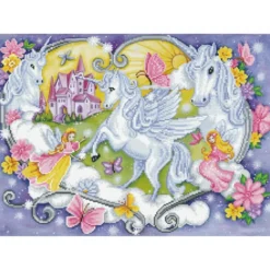 princess magic - diamond dotz intermediate dd12.032 66x47cm