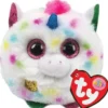 puffies - harmony - unicorno a pois 10cm