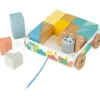 pure - carrello da trainare con cubi in legno