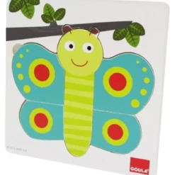 puzzle 3 livelli farfalla