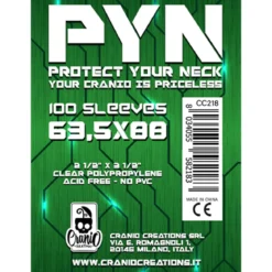 pyn 63,5x88 - confezione da 100 bustine protettive