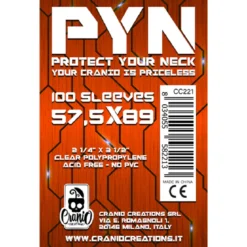 pyn 57,5x89 - confezione da 100 bustine protettive