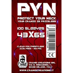 pyn 43x65 - confezione da 100 bustine protettive