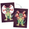 quadri da metallizzare - dinosauri