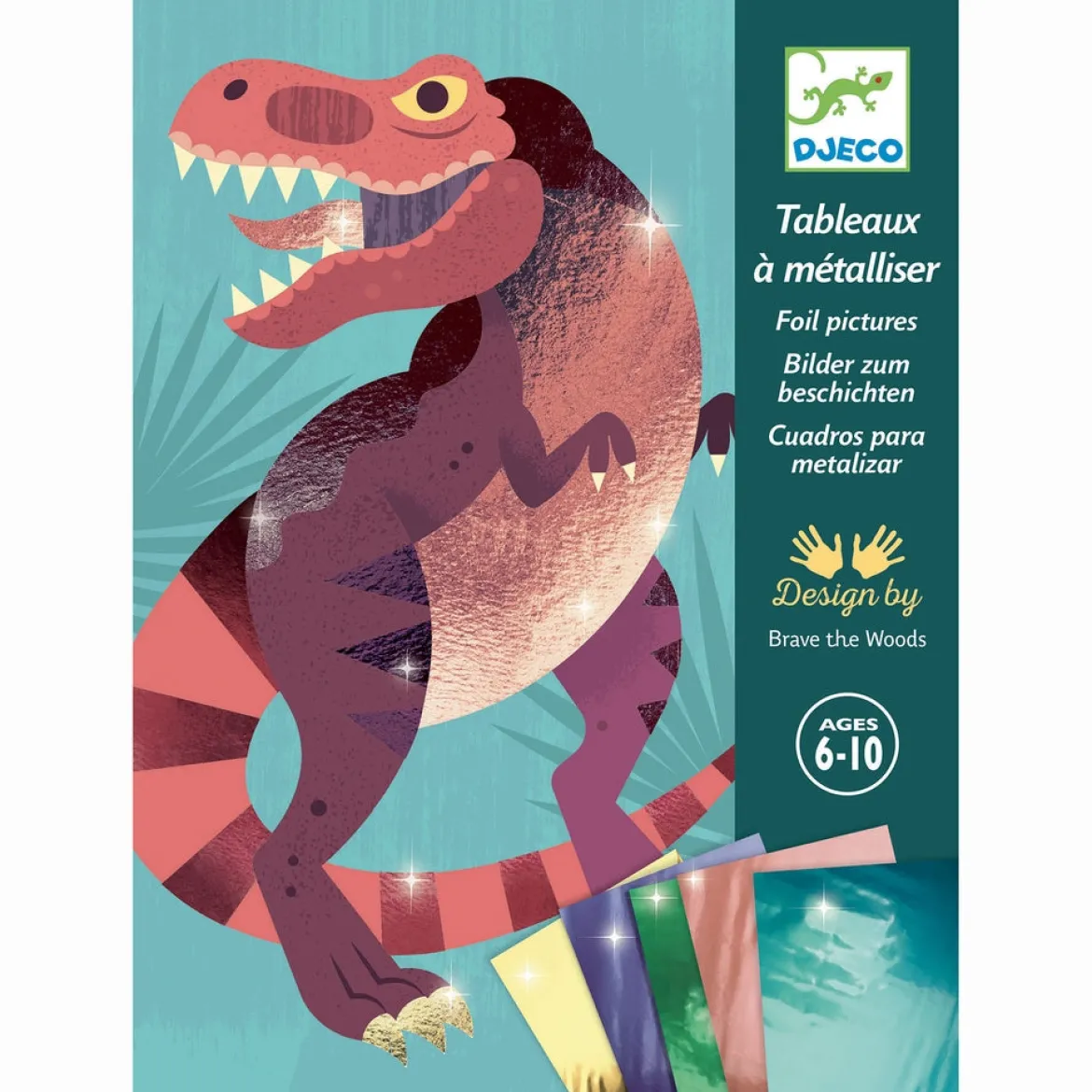 quadri da metallizzare - dinosauri