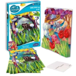 quadro 3d - foresta tropicale