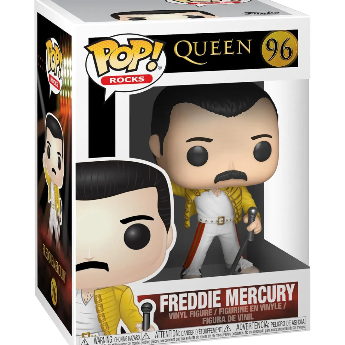 queen - freddie mercury 9cm - funko pop! 96
