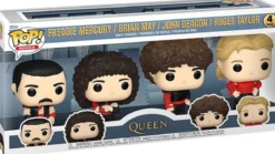 queen - radio gaga 4-pack 9cm - funko pop! 375