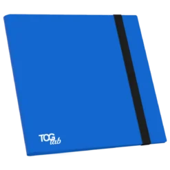 raccoglitore a 12 tasche (480 carte) - blu