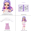 rainbow high - fantastic fashion - violet willow - fashion doll 30cm
