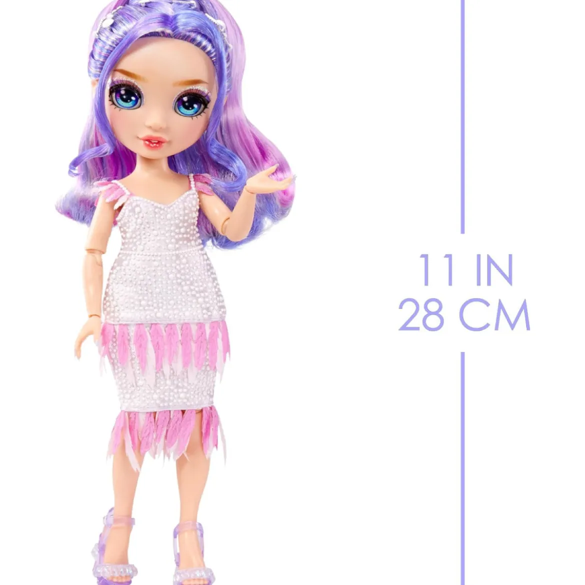 rainbow high - fantastic fashion - violet willow - fashion doll 30cm