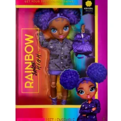 rainbow high - junior high special edition - krystal bailey - fashion doll 25cm