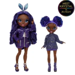 rainbow high - junior high special edition - krystal bailey - fashion doll 25cm