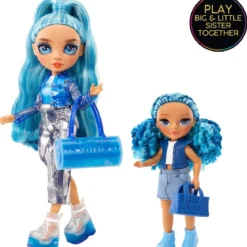 rainbow high littles - sapphire bradshaw - fashion doll 15cm