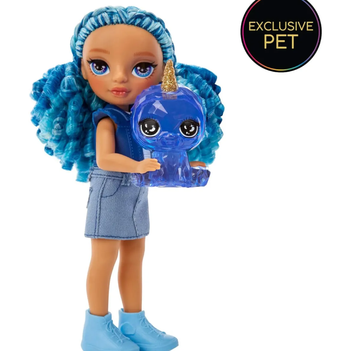 rainbow high littles - sapphire bradshaw - fashion doll 15cm